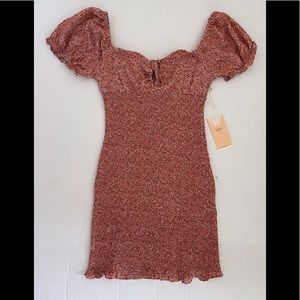 Smocked Mini Dress